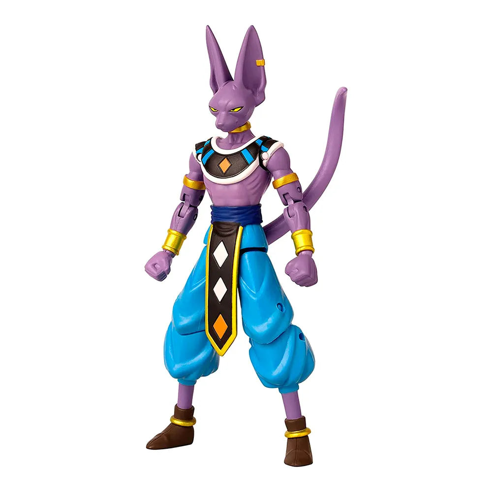 FIGURA DRAGON BALL BEERUS BILLS DRAGON STARS ARTICULADO