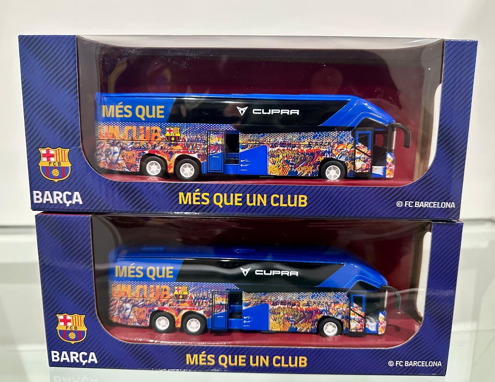 AUTO BUS FUTBOL CLUB BARCELONA DE COLECCION