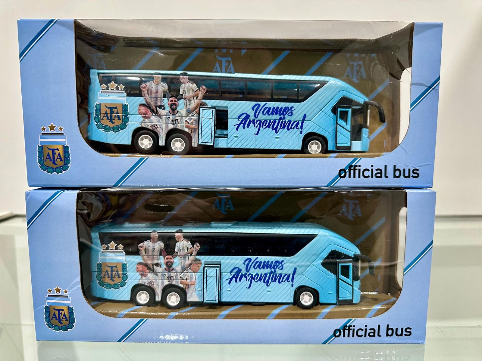 AUTO BUS FUTBOL ARGENTINA DE COLECCION
