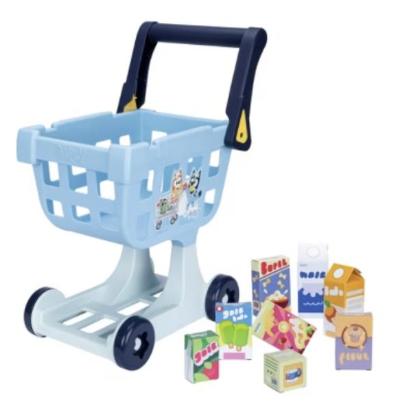 SET BLUEY CARRITO DE COMPRAS