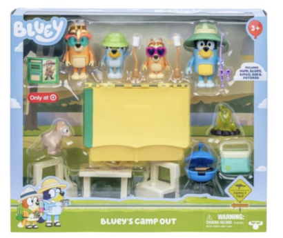 SET DE CAMPING BLUEY