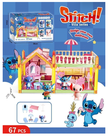 DIORAMA DE STITCH (1)
