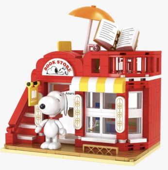 ARMABLE SNOOPY LIBRERIA BOOK SHOP  HSANHE