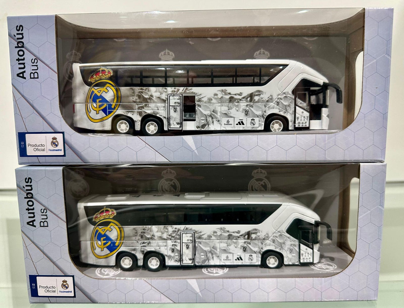 AUTO BUS FUTBOL REAL MADRID DE COLECCION
