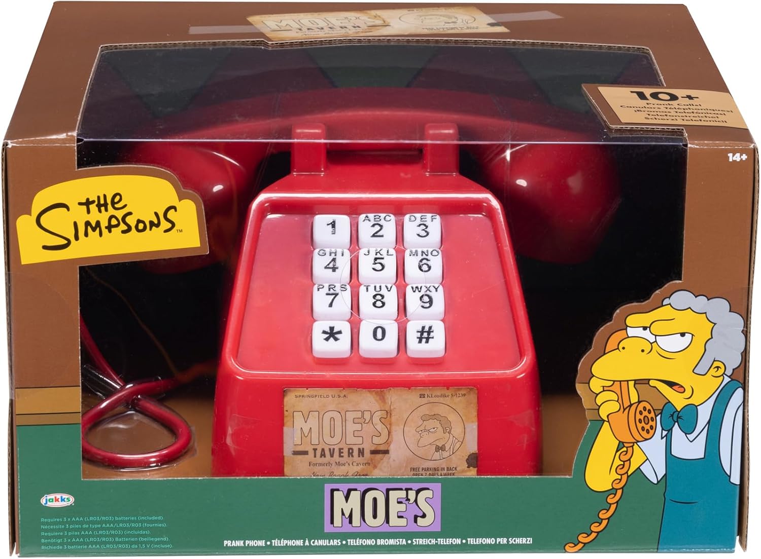 TELEFONO DE BROMAS DE MOE LOS SIMPSONS