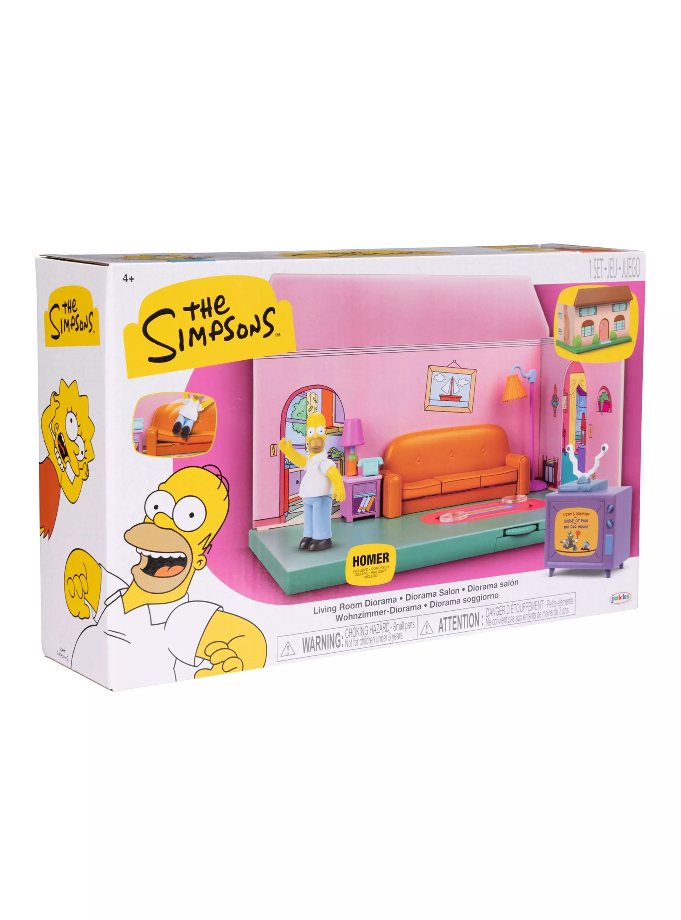 PLAYSET CASA DE LOS SIMPSONS INCLUYE A HOMERO
