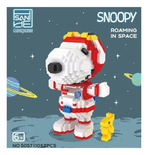 ARMABLE SNOOPY  CON TRAJE ESP ACIAL  HSANHE S057 1052