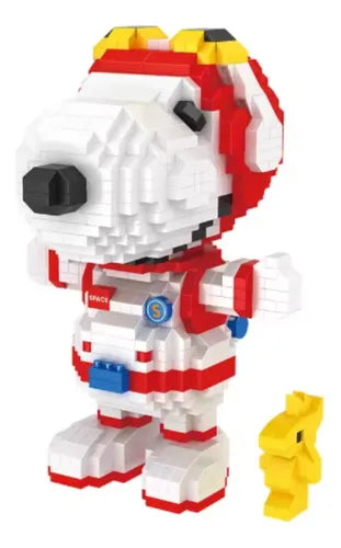 ARMABLE SNOOPY  CON TRAJE ESP ACIAL  HSANHE S057 1052