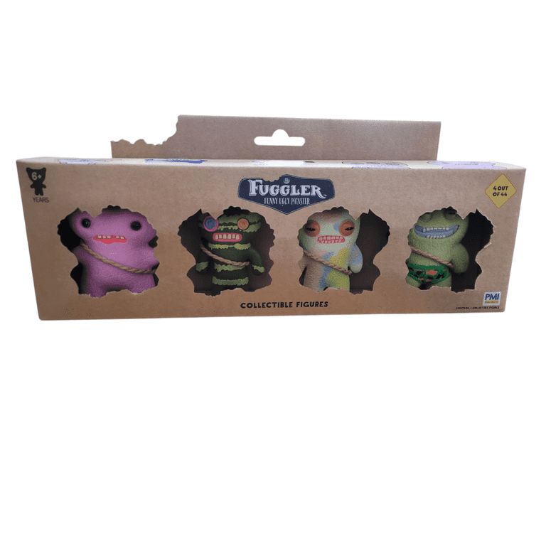 FIGURA FUGGLERS MONSTRUOS PERSONAJES VARIADOS SET DE 4