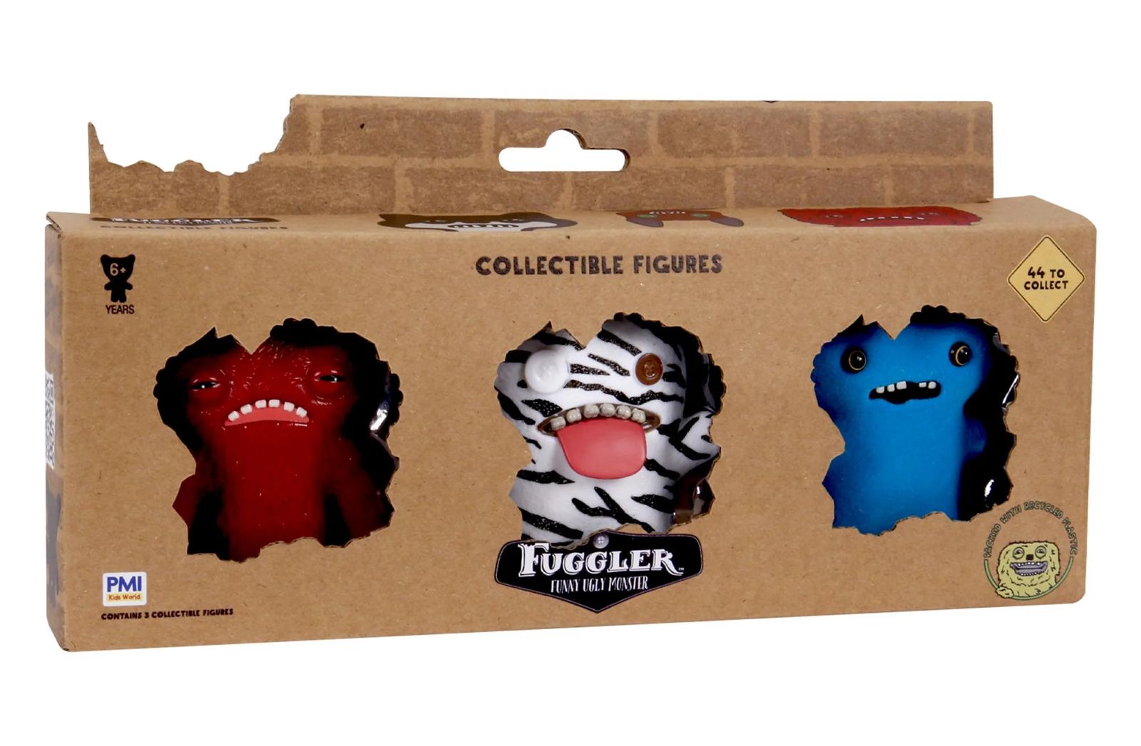 FIGURA FUGGLERS MONSTRUOS SET DE 3