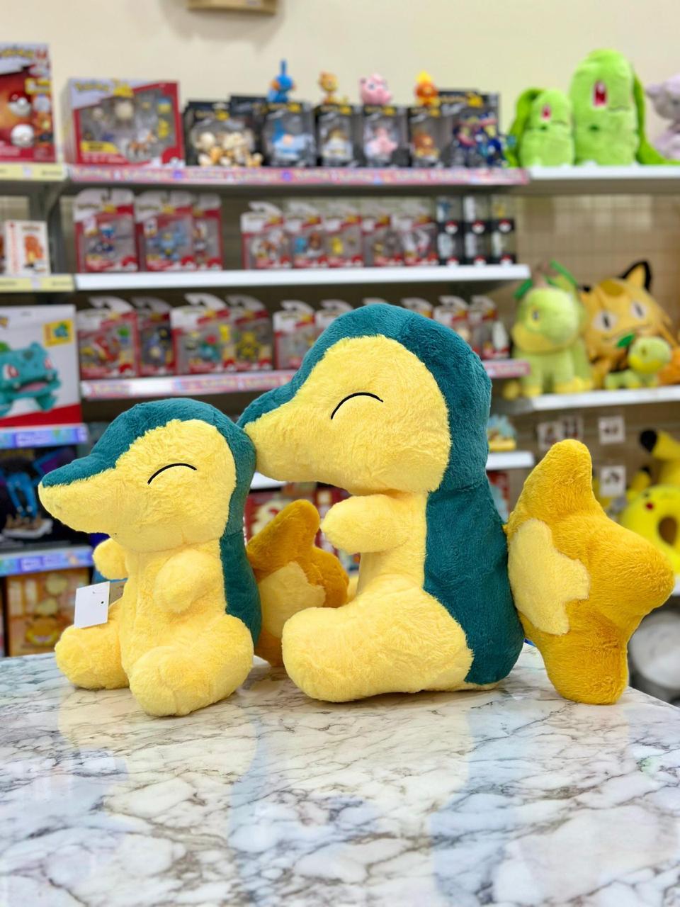 Peluche Cyndaquil peludo