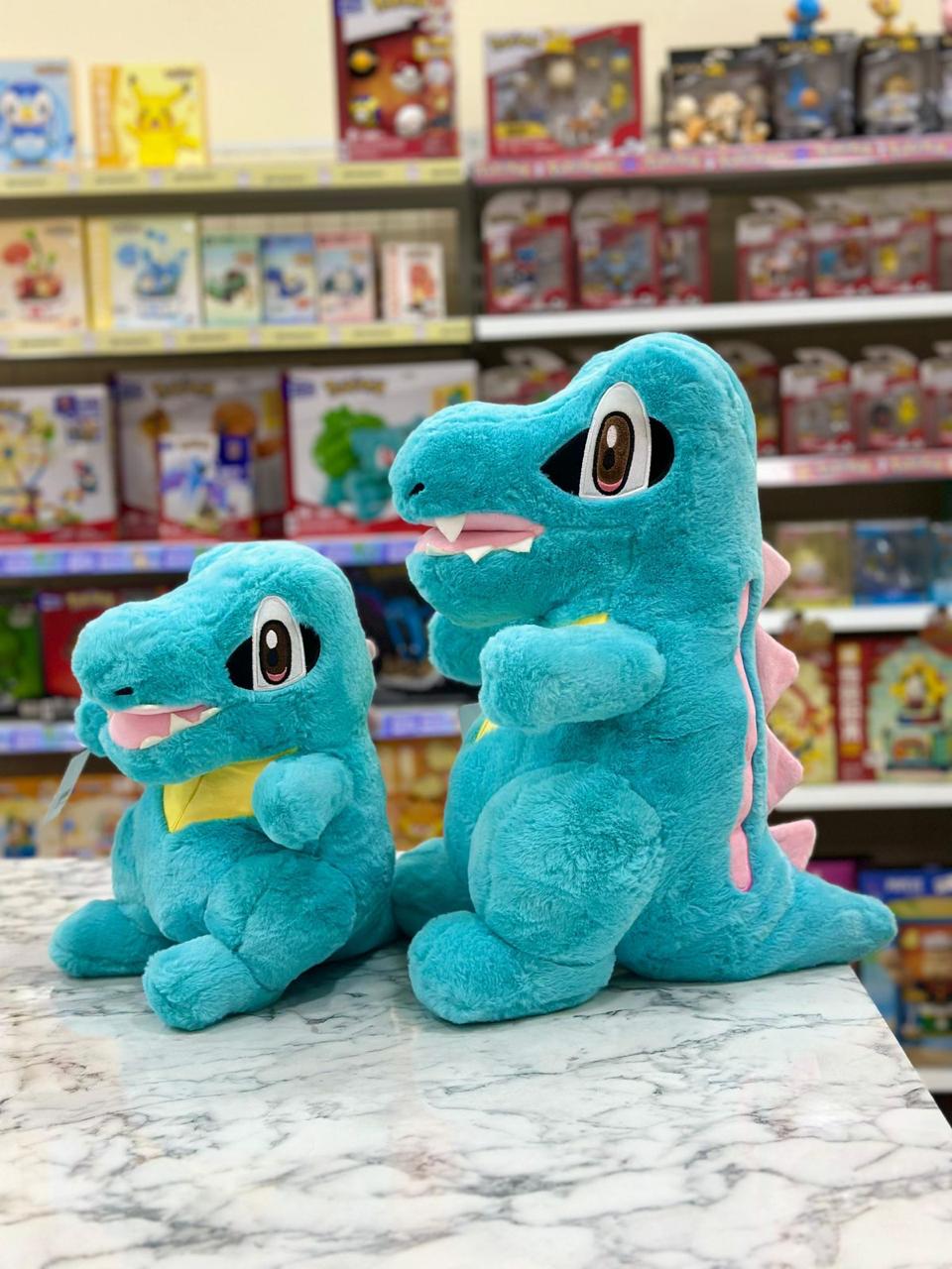 Peluches Totodile peludo