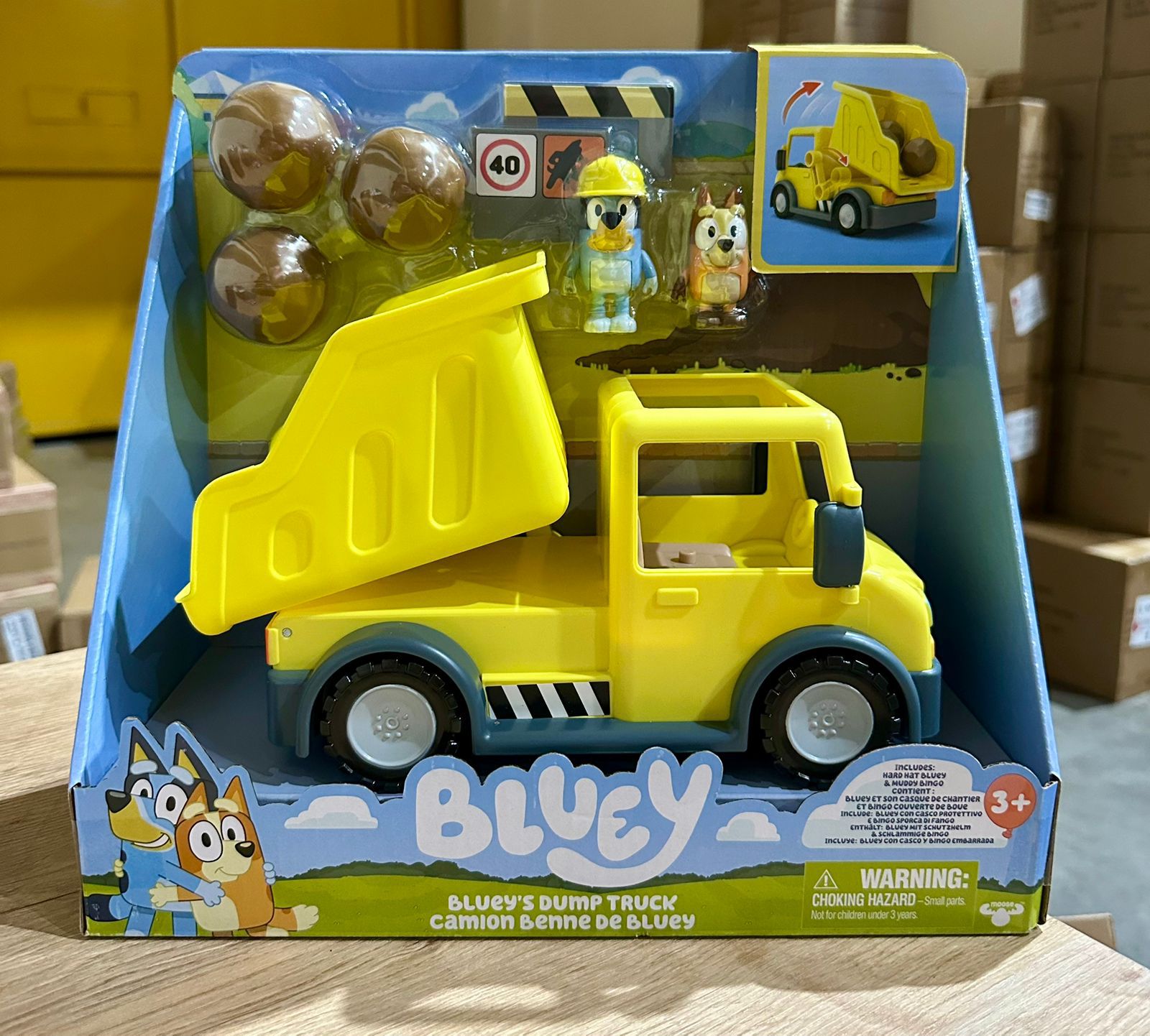 Camion de basura bluey