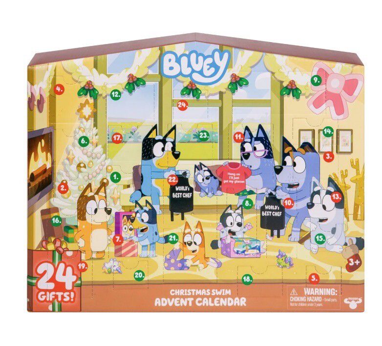CALENDARIO DE ADVIENTO BLUEY S11 24 SORPRESAS