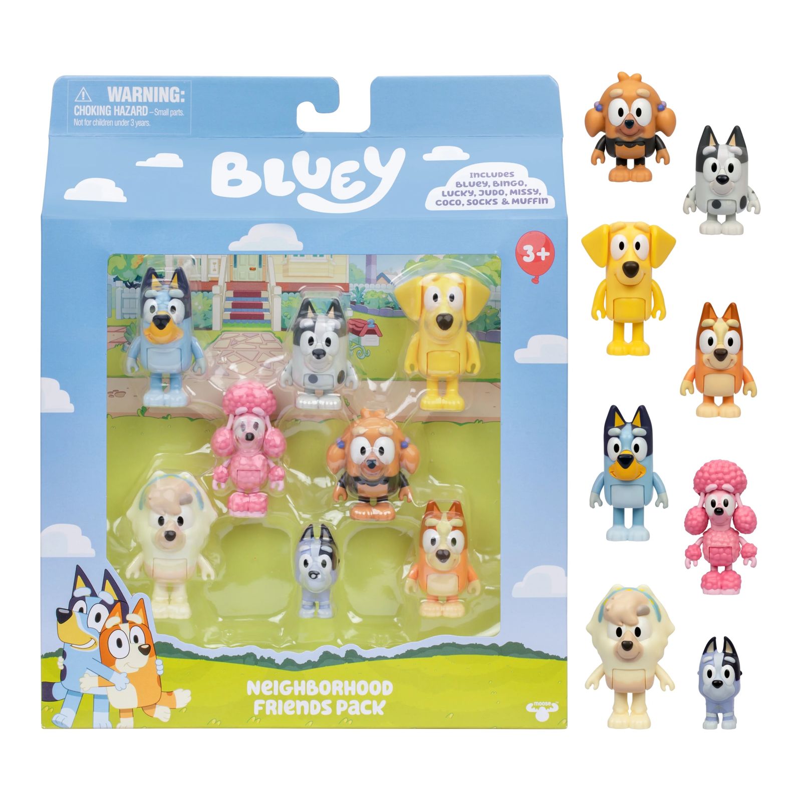 Pack “Amigos del Vecindario Bluey”