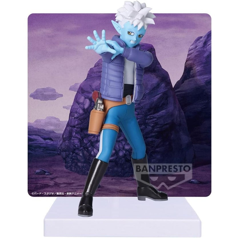 DRAGON BALL DAIMA GLORIO FIGURE WITH PANEL  BANDAI/BANPRESTO